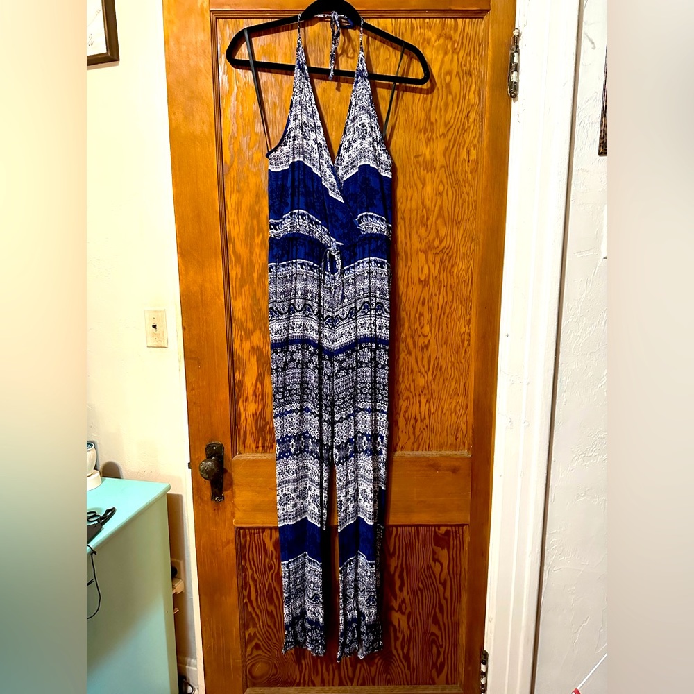Lucky Love Blue Jumpsuit
